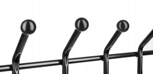 Wieszak Stojący na Ubrania RUHHY Metalowy do Przedpokoju Podłogowy na Arena.pl