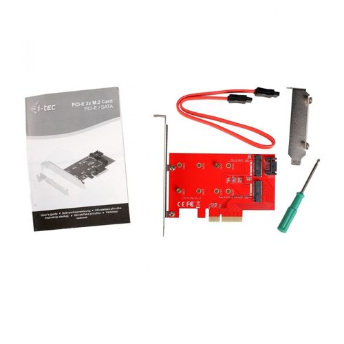 i-tec Adapter PCI-E SATA 2x M.2 Card PCI-E/SATA na Arena.pl