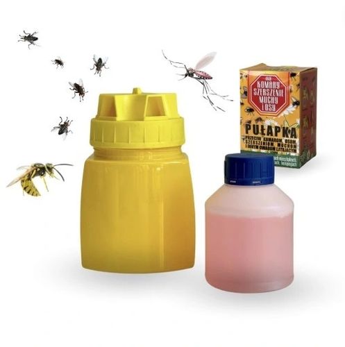 Pułapka na owady latające osy muchy komary + wabik+ KUPON RABATOWY na Arena.pl