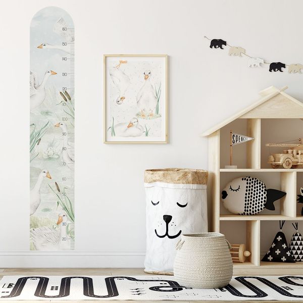 Naklejka Miarka Wzrostu Gąski DK454 zdjęcie 2