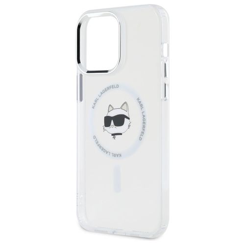Etui Karl Lagerfeld do iPhone 13 Pro Max, Biały, MagSafe na Arena.pl