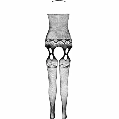 passion eco collection bodystocking bs006 czarny - ekologiczny model na Arena.pl