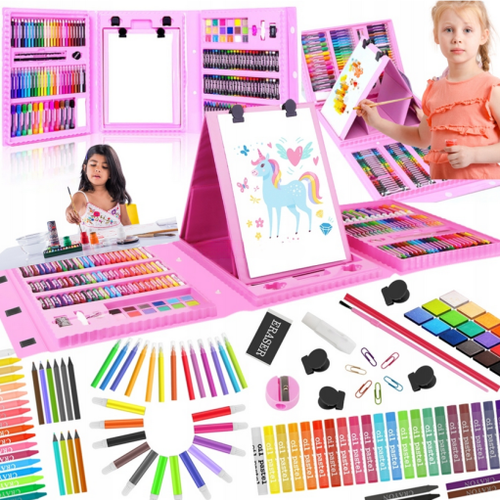 Zestaw artystyczny dla dzieci 208 elementów na Arena.pl
