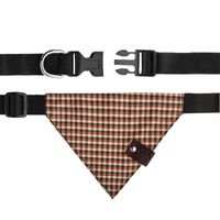 modna obroża dla psa z bandaną petsome rozmiar s 13pk9s