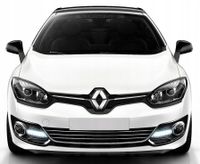 Renault Megane -Chromowane Listwy Chrome Grill Atrapy Zderzaka Tuning