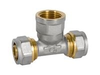 trójnik pex-al-pex chrom 3/4*20*20 dziewczynka - d3/4*20*20td