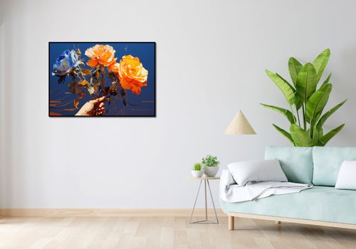 Plakat 100x70cm Żywy Uścisk na Arena.pl