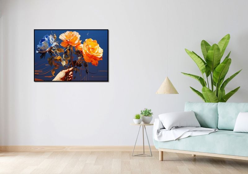 Plakat 100x70cm Żywy Uścisk zdjęcie 4