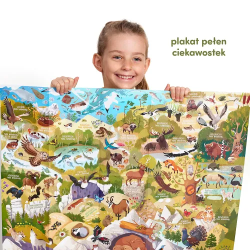 Dzikie puzzle 200 elementów. Parki narodowe na Arena.pl
