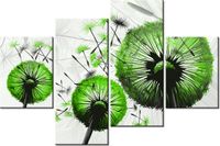 140CM 70 OBRAZ LIMONKOWE DMUCHAWCE ŚCIENNY