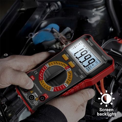 MULTIMETR RĘCZNY MIERNIK CYFROWY NAPIĘCIA PRĄDU INTELIGENTNY POMIAR I na Arena.pl