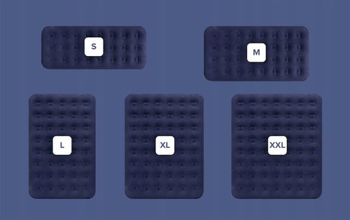 Materac dmuchany jednoosobowy do spania, 191 x 73 x 22 cm Rebel na Arena.pl