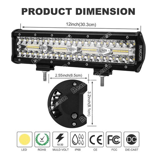 Halogen led roboczy doświetlacz 240W lightbar W-w na Arena.pl