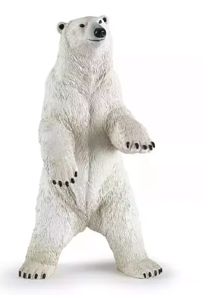 Niedźwiedź polarny stojący zdjęcie 1