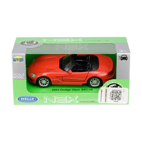 Model 1:34, DODGE Viper SRT-10 2003, czerwony na Arena.pl