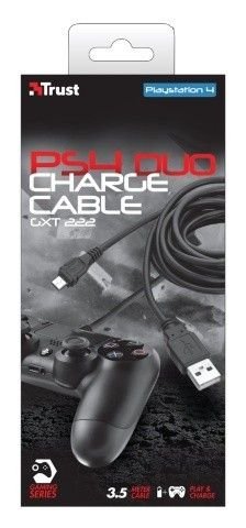 Trust GXT 222 Duo Charge & Play Cable for PS4 na Arena.pl