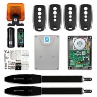 Zestaw napęd automat do bramy dwuskrzydłowej 600kg ETM-01 Fortis + 4