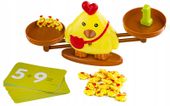 Gra Nauka Liczenia - Równoważnia Waga Szalkowa Kurczak - Chick Balance