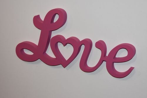 Napis 3D Love na Arena.pl