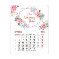 kalendarz 2025 Dla Kochanej Babci