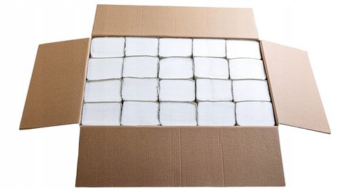 Ręcznik Papierowy ZZ Bio BIAŁY 25g GRUBY CELULOZA 1w 21X23 4000SZT na Arena.pl