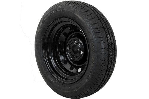 OUTLET Koło do przyczepki OPONA LINGLONG 155/70 R13 75N FELGA UNITRAILER czarna 4Jx13"H2 4x100 ET:30 na Arena.pl