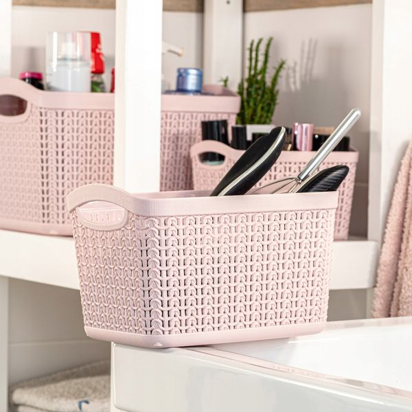 KOSZYK POJEMNIK PUDEŁKO PLASTIK KOSZ 3,3L KOLORY zdjęcie 6