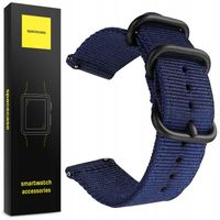 Spacecase Nato Strap 22Mm Navy Blue