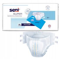 SENI SUPER PIELUCHOMAJTKI DLA DOROSŁYCH XL 30SZT. ZAPINANE NA RZEPY