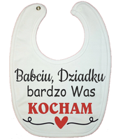 Śliniaczek Bawełniany od Babci i Dziadka