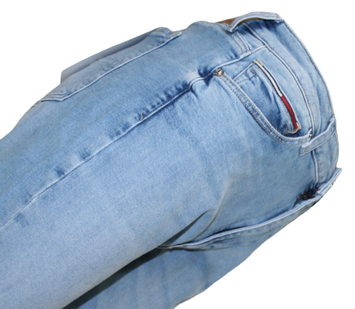 Damskie jeansy Tommy Jeans Sylvia rurki wysoki stan DW0DW10291 - W33/L30 na Arena.pl