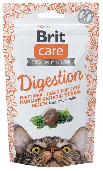 Brit Care Cat Snack Digestion 50g zdjęcie 1