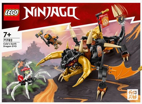 LEGO Ninjago Smok Ziemi Cole'a EVO 71782 na Arena.pl
