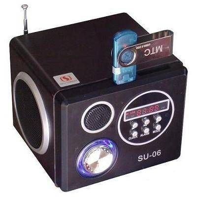 GŁOŚNIK SU-06 MP3 RADIO FM PILOT na Arena.pl