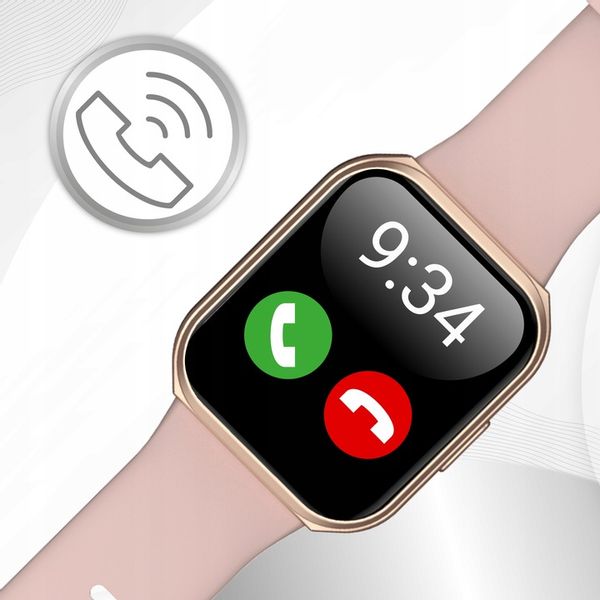 SMARTWATCH DAMSKI ROZMOWY ZEGAREK SPORTOWY POLSKIE MENU GRY SMART WATCH zdjęcie 8