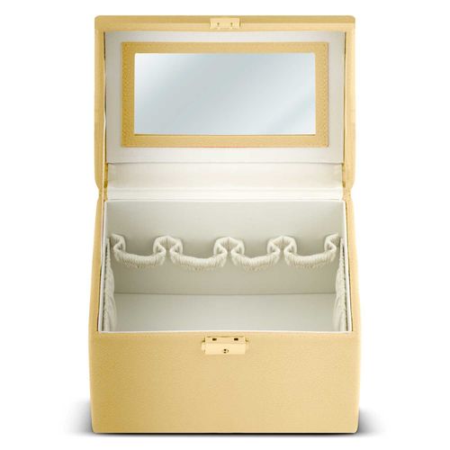 Kuferek na kosmetyki Massido MS-706 złoty na Arena.pl