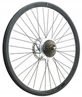 KOŁO ROWEROWE 27,5 CALI TYŁ TYLNE WOLNOBIEG TARCZOWE TARCZA SHIMANO 7-RZ