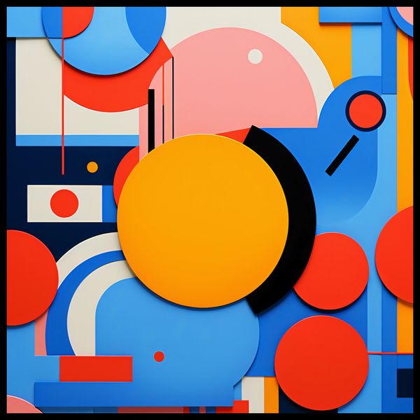 Plakat 60x60cm Kalejdoskop Emocji zdjęcie 2
