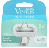 Gillette Venus PRO SMOOTH SENSITIVE 5-ostrzowe / 4SZT.