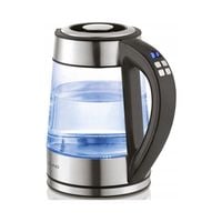 CZAJNIK ELEKTRYCZNY SZKLANY LED 1,7L REGULACJA TEMPERATURY LUND 68173 2200W