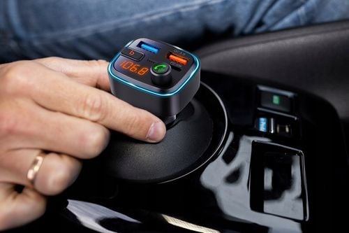 TRANSMITER FM BLUETOOTH 5.3 QC 3.0 PD30W MOCNY BASS ŁADOWARKA MIKROFON na Arena.pl