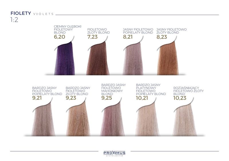 PROXIMUS Farba do włosów SUPREME COLOR NANOTECHNOLOGY - 8,8 zdjęcie 8