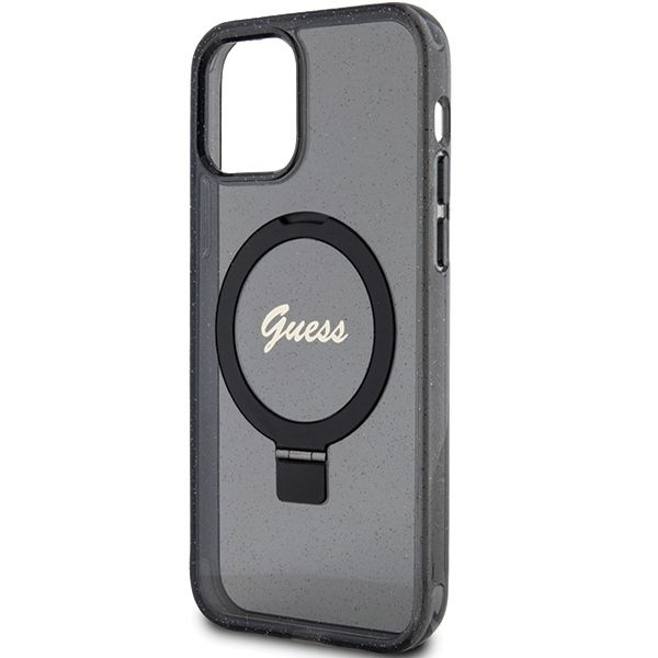 Etui Guess do iPhone 12, iPhone 12 Pro, Czarny, MagSafe zdjęcie 6