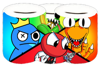 Skarbonka Ceramiczna - Rainbow Friends