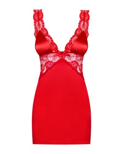 koszulka nocna ze stringami secred s/m obsessive na Arena.pl