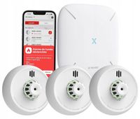Zestaw FHX3 X-Sense 3x Czujki temperatury XH02-M + Stacja WiFi SBS50