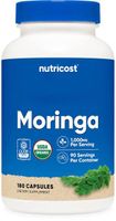 NUTRICOST Moringa 500 mg - Liście Moringa (180 kaps.)