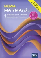 Nowa MATeMAtyka 1 Podręcznik Liceum technikum podstawowy rozszerzony 2024