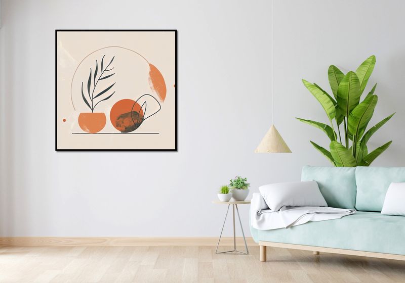 Plakat 100x100cm Tonacja Pasteli zdjęcie 4