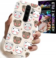 ETUI DO XIAOMI REDMI 9 - MIŚ MISIE WZORY DLA NAJMŁODSZYCH + SZKŁO